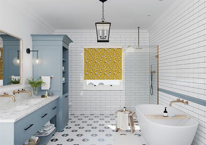 Busy Bee, True Yellow - Twist&Fit Roller Blind - Image 8